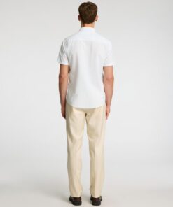 Selected Homme Reg-Sun SS Shirt White