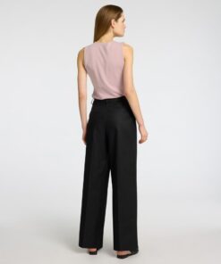Selected Femme Tenny Sleeveless V-Neck Top Bleached Mauve