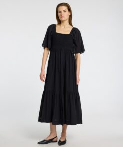 Selected Femme Dora Ankle Dress Black