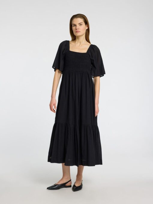 Selected Femme Dora Ankle Dress Black