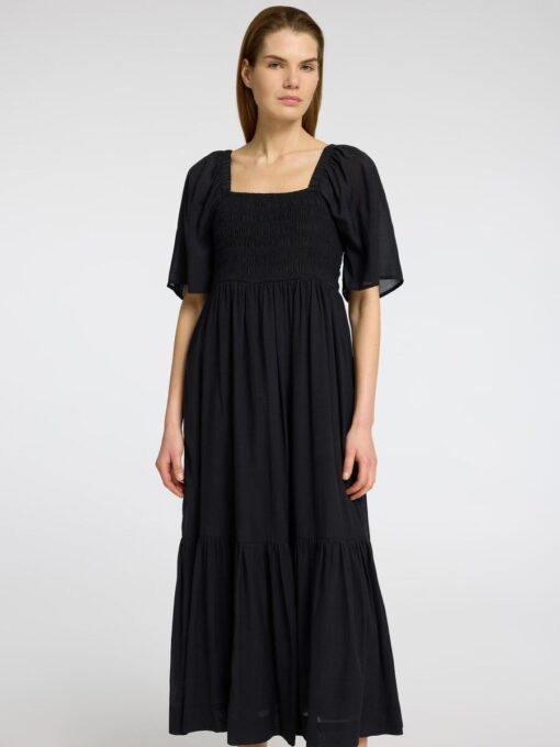 Selected Femme Dora Ankle Dress Black