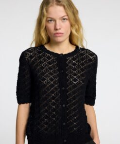 Selected Femme Sofia Knit Cardigan Black