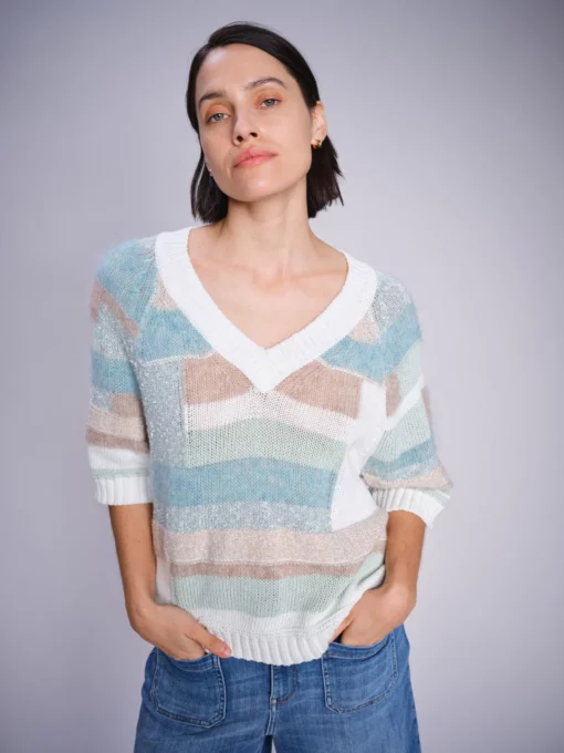 Mos Mosh Daya SS Patch Knit Surf Spray