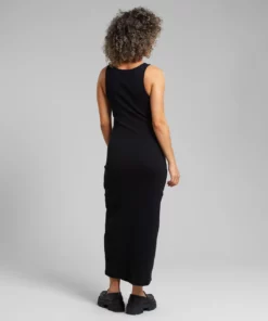 Dedicated Rib Dress Motala Black