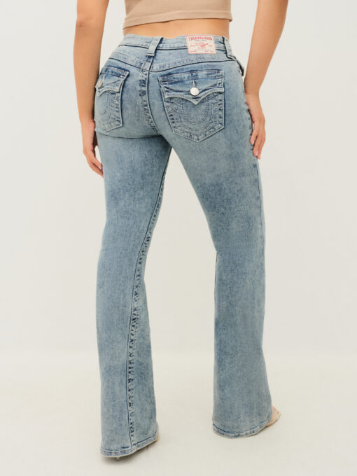 True Religion Joey Mid Rise Flap Jeans Peak Spot