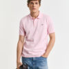Gant Regular Fit Shield Pique Shirt California Pink