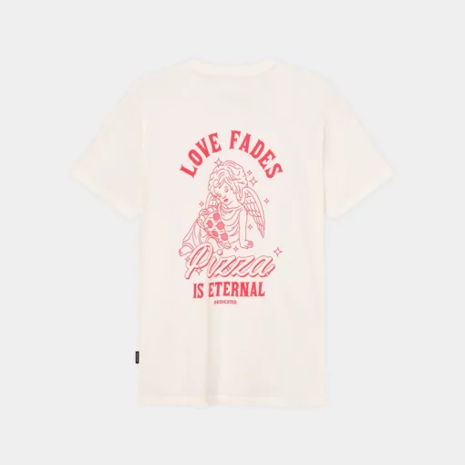 Dedicated T-shirt Stockholm Eternal Pizza Off-White