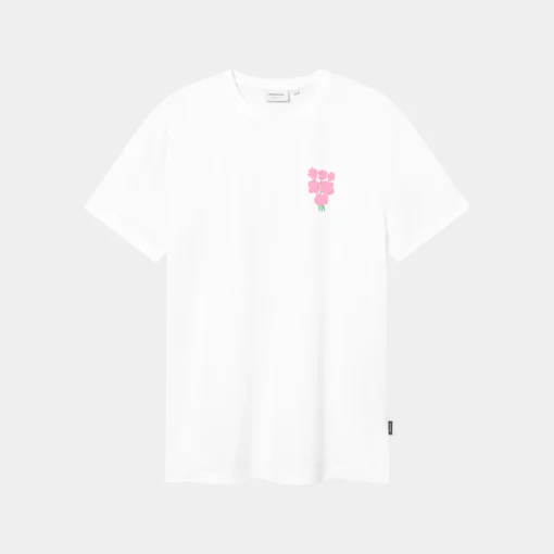 Dedicated T-shirt Stockholm Magical Flowers White