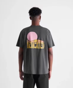 Dedicated T-shirt Stockholm Vacay Logo Charcoal