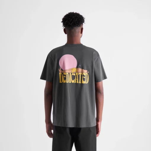 Dedicated T-shirt Stockholm Vacay Logo Charcoal