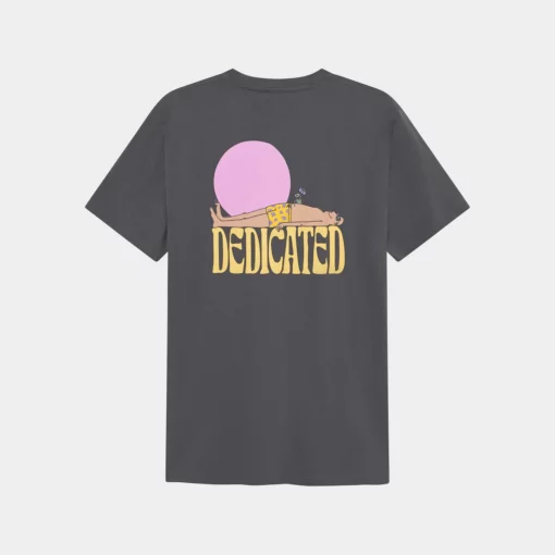 Dedicated T-shirt Stockholm Vacay Logo Charcoal