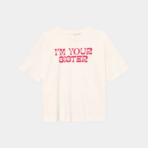 Dedicated T-shirt Vadstena Sister Off-White