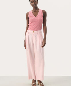 Part Two NanatiPW Linen Trousers Lotus
