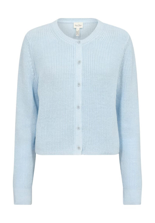 Part Two GigiaPW Linen Blend Cardigan Ice Water