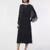Comma, Chiffon Dress navy