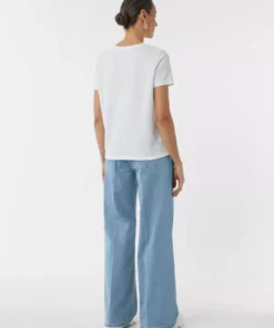 Comma, Print T-shirt White
