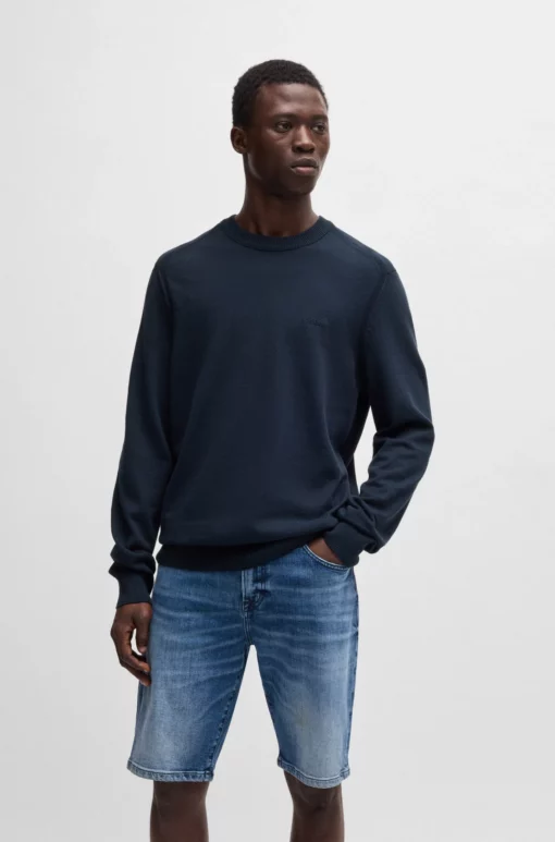 Boss Asac_C Knit Dark Blue
