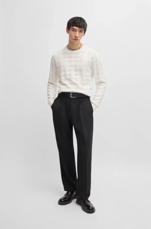 Hugo Sargyle Knit White
