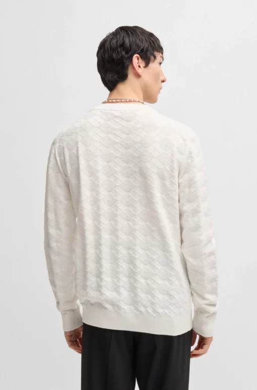Hugo Sargyle Knit White