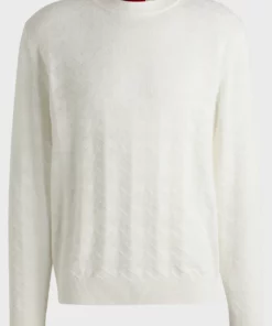Hugo Sargyle Knit White