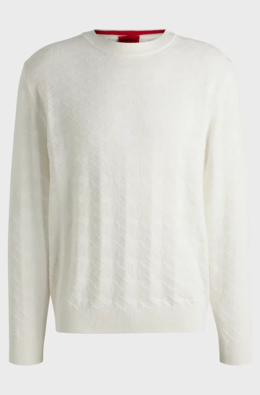 Hugo Sargyle Knit White