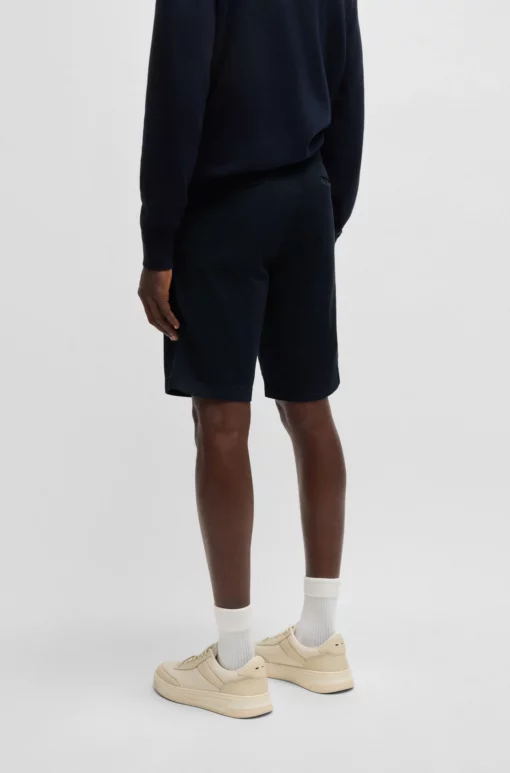 Boss Slim Fit Chino Shorts Dark Navy