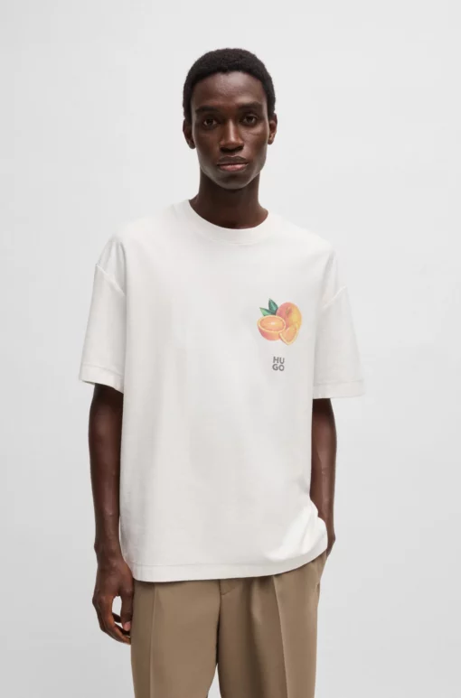Hugo Dartiee T-shirt Natural
