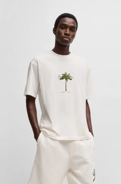 Hugo Duwom T-shirt Natural