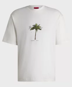 Hugo Duwom T-shirt Natural