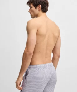Boss Velvetfish Swim Shorts Dark Blue