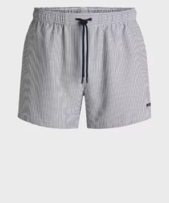 Boss Velvetfish Swim Shorts Dark Blue
