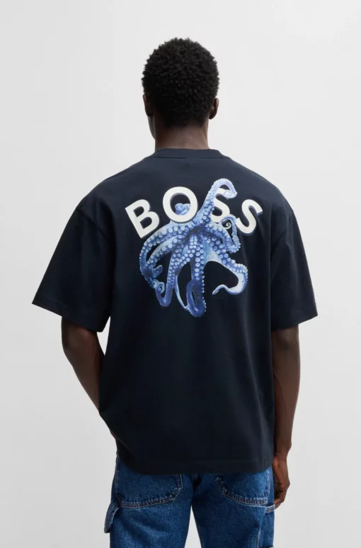 Boss Te-Numbers T-shirt Dark Blue