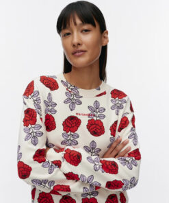 Marimekko Kioski Leiot Vihkiruusu Sweatshirt