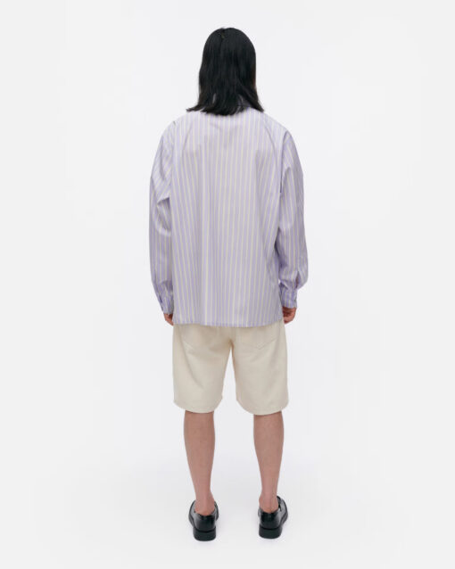 Marimekko Unisex Jokapoika Shirt Offwhite, Lilac