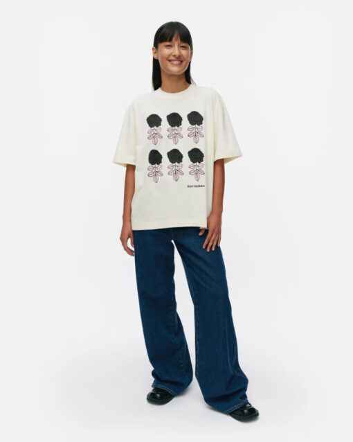 Marimekko Kioski Veisto Vihkiruusu Placement T-shirt