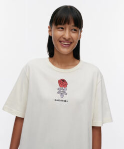 Marimekko Kioski Vihne Vihkiruusu Placement Offwhite