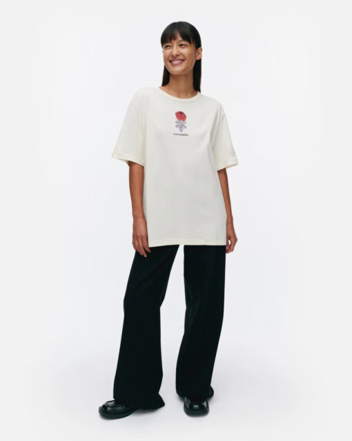 Marimekko Kioski Vihne Vihkiruusu Placement Offwhite