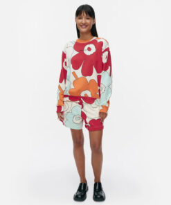 Marimekko Kioski Leiot Piirto Unikko Sweatshirt