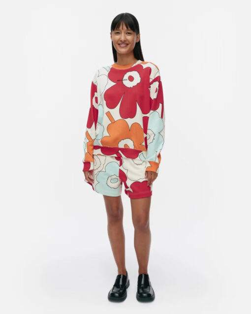 Marimekko Kioski Leiot Piirto Unikko Sweatshirt