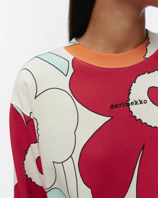 Marimekko Kioski Leiot Piirto Unikko Sweatshirt