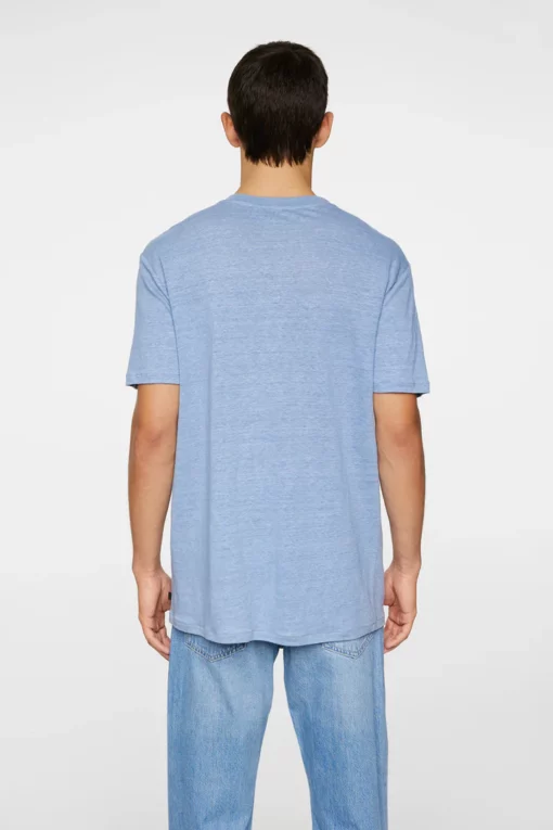 J.Lindeberg Coma Linen Tee Rain Washed