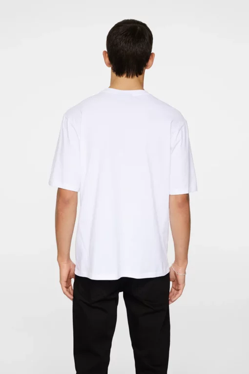 J.Lindeberg Parcy Logo Tee White