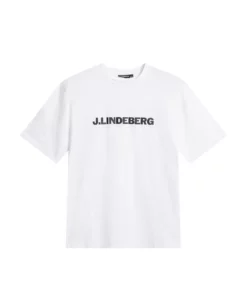 J.Lindeberg Parcy Logo Tee White