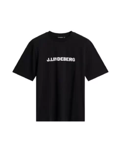 J.Lindeberg Parcy Logo Tee Black