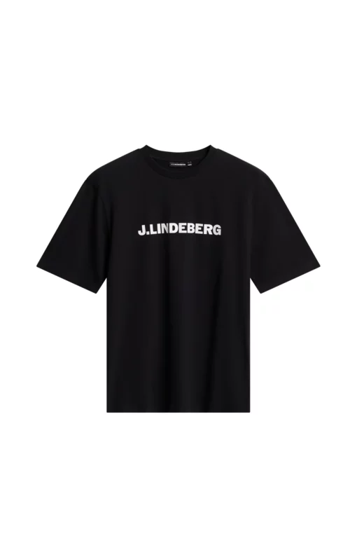 J.Lindeberg Parcy Logo Tee Black