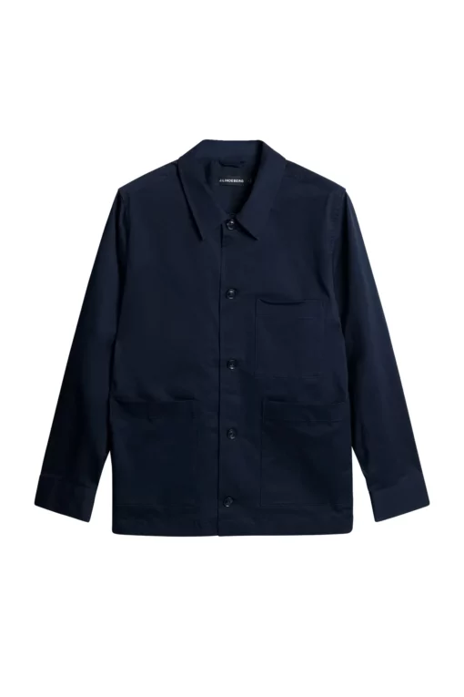 J.Lindeberg Easton Workwear Overshirt Jacket JL Navy