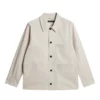 J.Lindeberg Easton Workwear Overshirt Jacket Moonbeam
