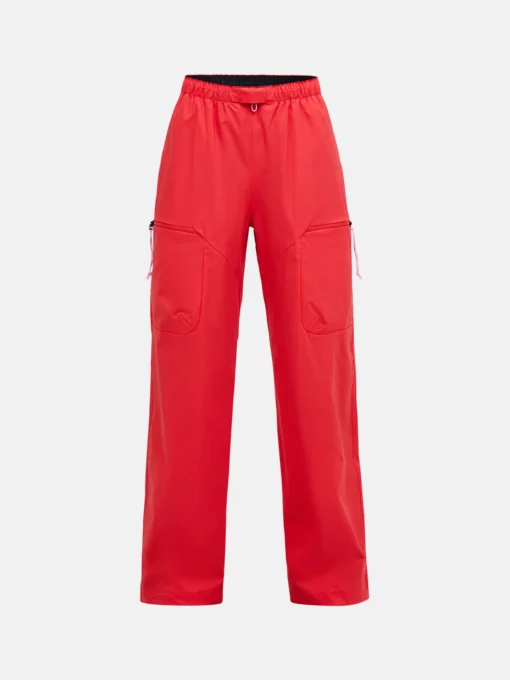 Peak Performance Outdoor Cargo Pants Women Brilliant Red