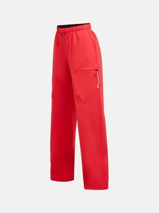 Peak Performance Outdoor Cargo Pants Women Brilliant Red