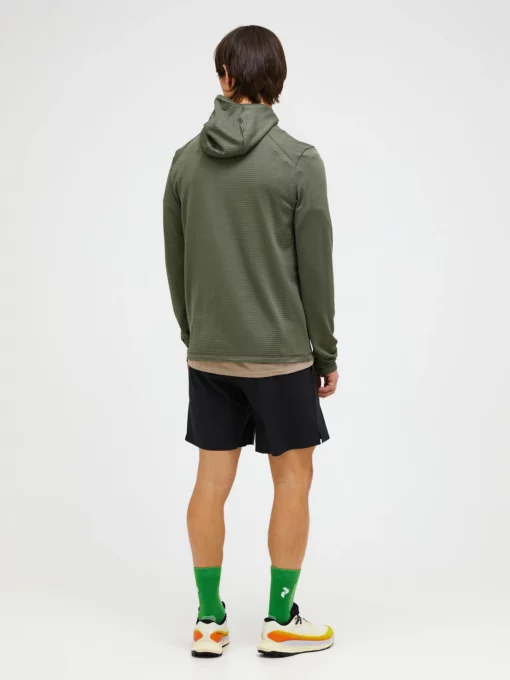 Peak Performance Trail Polartec Zip Hood Men Pine Needle